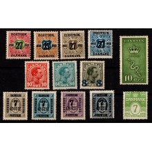 Danmark - Lot med bedre mærker - Postfrisk.